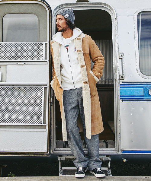 HYSTERIC GLAMOUR(ヒステリックグラマー)の「GLAMOUR LODGE pt PK(パーカー・メンズ・ホワイト/ネイビー/トップグレー・SMALL/MEDIUM/LARGE)」の4枚目の写真