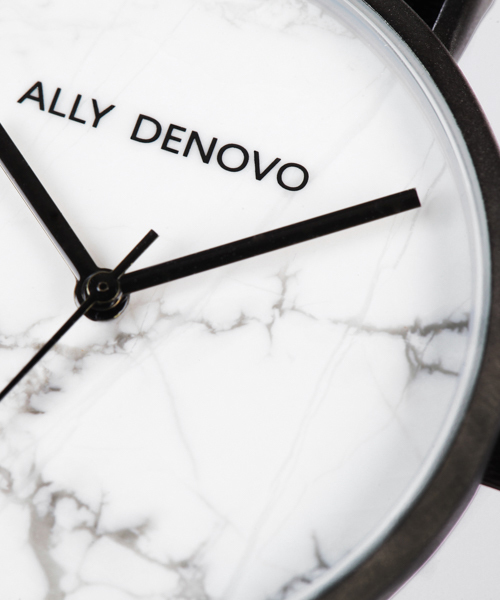 ALLY DENOVO（アリーデノヴォ）の「ALLY DENOVO　Carrara Marble 40mm（アナログ腕時計・メンズ・シルバー/スミクロ/ゴールド/ブラック・FREE）」の8枚目の写真