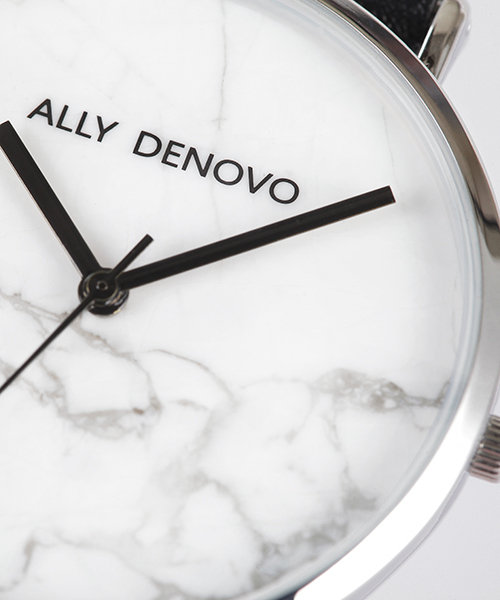 ALLY DENOVO（アリーデノヴォ）の「ALLY DENOVO　Carrara Marble 40mm（アナログ腕時計・メンズ・シルバー/スミクロ/ゴールド/ブラック・FREE）」の11枚目の写真