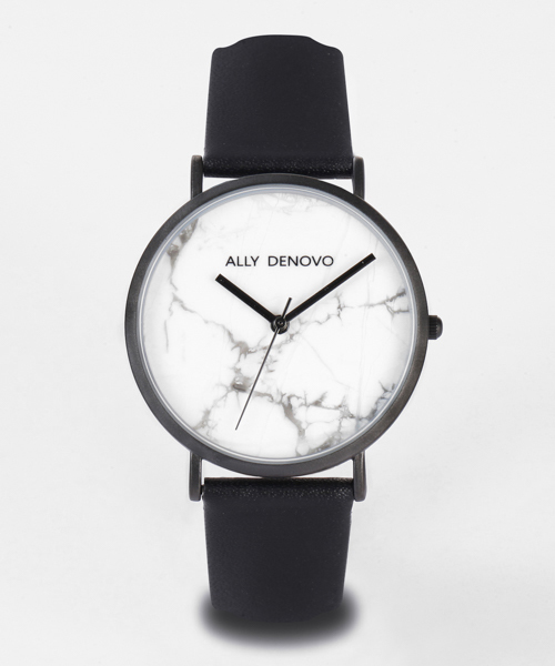 ALLY DENOVO（アリーデノヴォ）の「ALLY DENOVO　Carrara Marble 40mm（アナログ腕時計・メンズ・シルバー/スミクロ/ゴールド/ブラック・FREE）」の21枚目の写真