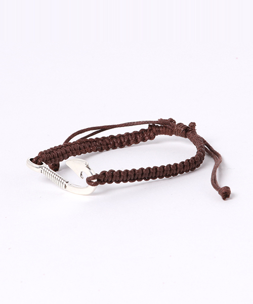 Kahiko(カヒコ)の「【Kahiko】ブレイドフックブレスレット(ブレスレット・メンズ・ブラック/ブラウン/ネイビー・FREE)」の3枚目の写真