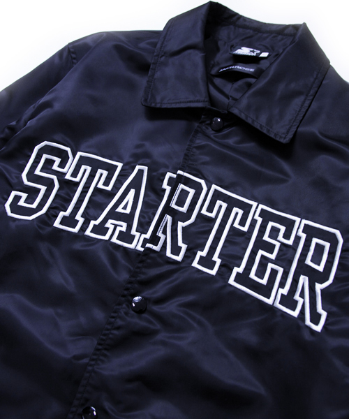 STARTER BLACK LABEL（スターターブラックレーベル）の「STARTER BLACK LABEL コーチジャケット（ナイロンジャケット・メンズ・ブラック/ネイビー/レッド・L/M/XL）」の16枚目の写真