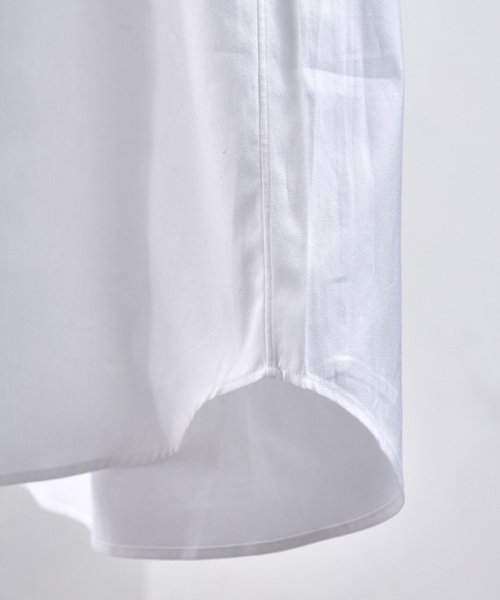 STUDIOUS SELECT（ステュディオスセレクト）の「【MAKER'S SHIRT KAMAKURA】≪STUDIOUS限定≫ロイヤルオックスレギュラーカラーシャツ（シャツ/ブラウス・メンズ・ホワイト/サックスブルー/ネイビー・1/2/3）」の11枚目の写真