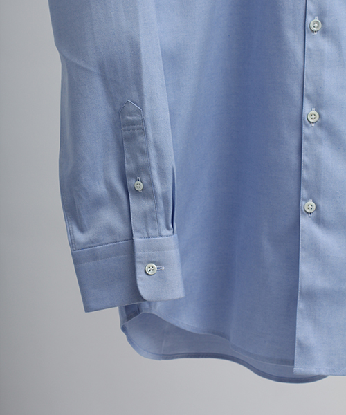 STUDIOUS SELECT（ステュディオスセレクト）の「【MAKER'S SHIRT KAMAKURA】≪STUDIOUS限定≫ロイヤルオックスレギュラーカラーシャツ（シャツ/ブラウス・メンズ・ホワイト/サックスブルー/ネイビー・1/2/3）」の16枚目の写真