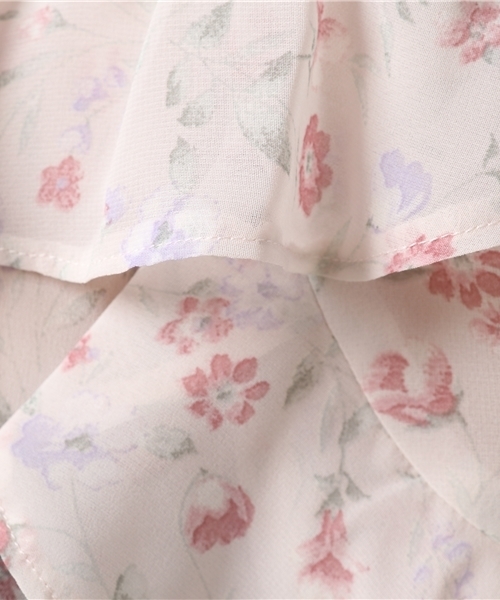 JILL by JILL STUART(ジルバイジルスチュアート)の「FLORAL SHEER BL(シャツ/ブラウス・レディース・ブラック/ベージュ・FREE)」の8枚目の写真