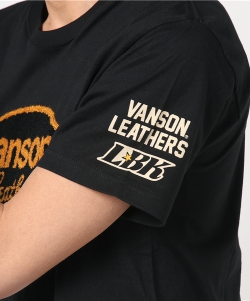 ジャックローズ❌バンソン　コラボ コラボ】VANSON JACKROSE クロスピストン 黒パーカー size3