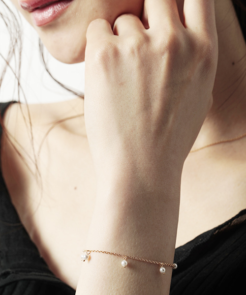 BLOOM(ブルーム)の「K14ゴールドフィルド 貝パール ブレスレット BLOOM/ブルーム(ブレスレット・レディース・その他・17cm)」の7枚目の写真