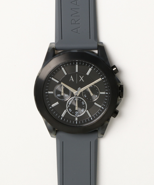 ARMANI EXCHANGE(アルマーニエクスチェンジ)の「DREXLER AX2609(アナログ腕時計・メンズ・チャコールグレー×ブラック・FREE)」の9枚目の写真