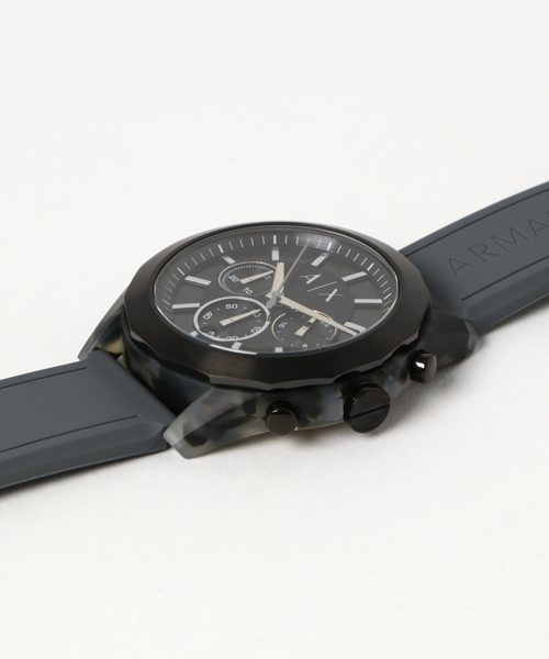 ARMANI EXCHANGE(アルマーニエクスチェンジ)の「DREXLER AX2609(アナログ腕時計・メンズ・チャコールグレー×ブラック・FREE)」の3枚目の写真