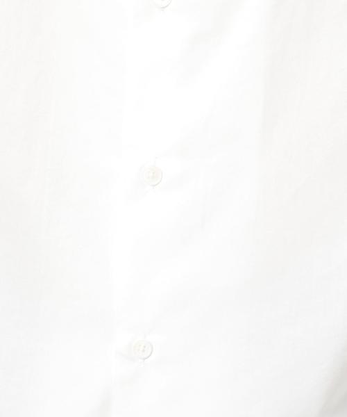 BEAUTY&YOUTH UNITED ARROWS（ビューティーアンドユースユナイテッドアローズ）の「BY コットンリヨセル ワイドフォルム シャツ ◆（シャツ/ブラウス・メンズ・モカ/ネイビー/ホワイト・LARGE/SMALL/MEDIUM/X-LARGE）」の17枚目の写真