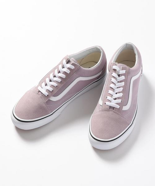 VANS(バンズ)の「【国内exclusive】 <VANS(バンズ)> OLD SKOOL BYSP/スニーカー ◆(スニーカー・メンズ・ライラック/ピンク・10/9h/8h/7h/8/9)」の1枚目の写真