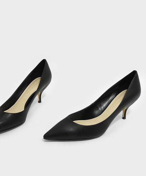 CHARLES & KEITH(チャールズ & キース)の「ベーシックパンプス / BASIC PUMPS(パンプス・レディース・ブラック/ダークブラウン/アイボリー・22.5cm/23.5cm/23cm/24.5cm/25.5cm/25cm)」の19枚目の写真