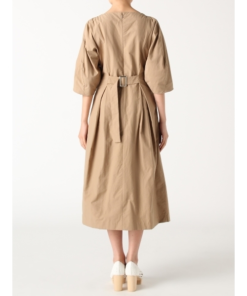 LAGUNAMOON（ラグナムーン）の「フォルムタフタワンピース（ワンピース・レディース・ブラック/ベージュ/カーキ・SMALL/MEDIUM）」の7枚目の写真