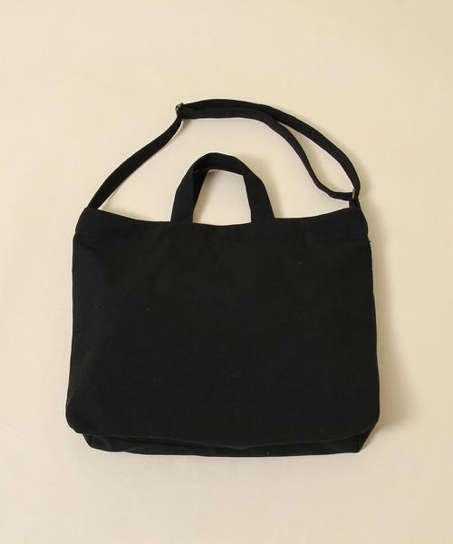 coen(コーエン)の「【2018SS新作 Largeサイズ】coen2WAYロゴトートバッグ(トートバッグ・レディース・オフホワイト/ブラック・FREE)」の14枚目の写真