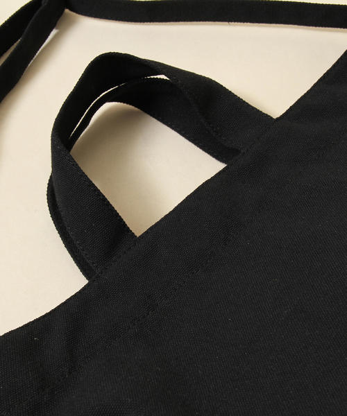 coen(コーエン)の「【2018SS新作 Largeサイズ】coen2WAYロゴトートバッグ(トートバッグ・レディース・オフホワイト/ブラック・FREE)」の8枚目の写真