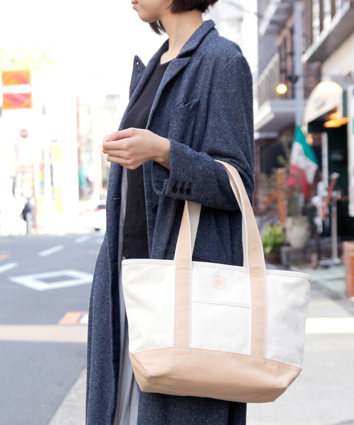 CONVERSE(コンバース)の「【CONVERSE/コンバース】canvas M tote/キャンバスMトートバッグ(トートバッグ・レディース・ベージュ/ブラック/ホワイト/ブラック系その他/レッド/ネイビー/グレー/ダークベージュ/ベージュ系その他/グリーン/ライトブラウン/レッド系その他/ブルー/ブラック系その他3/アイボリー/ワインレッド・FREE)」の9枚目の写真