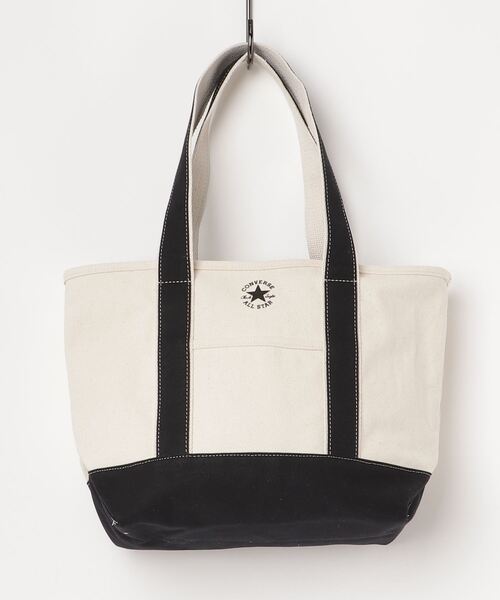 CONVERSE(コンバース)の「【CONVERSE/コンバース】canvas M tote/キャンバスMトートバッグ(トートバッグ・レディース・ベージュ/ブラック/ホワイト/ブラック系その他/レッド/ネイビー/グレー/ダークベージュ/ベージュ系その他/グリーン/ライトブラウン/レッド系その他/ブルー/ブラック系その他3/アイボリー/ワインレッド・FREE)」の5枚目の写真
