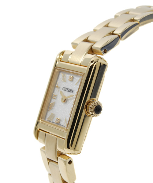 SHIPS for women(シップスフォーウィメン)の「スクエア フェイス ソーラー ウォッチ② (アナログ腕時計・レディース・ゴールド・ONE SIZE)」の4枚目の写真