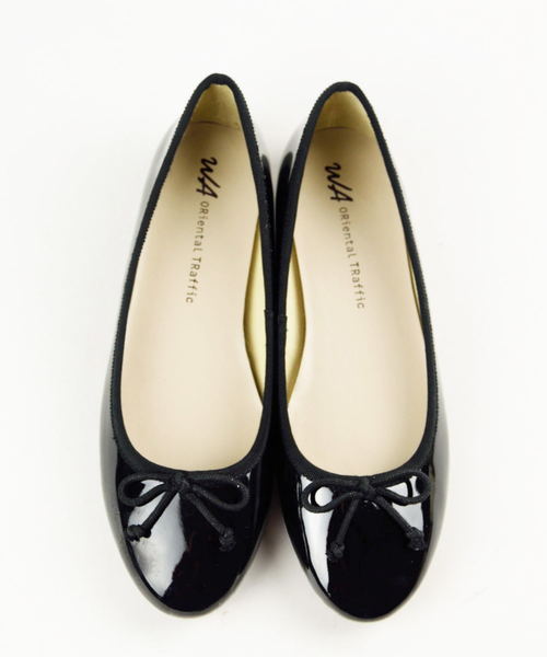 WA ORiental TRaffic（ダブルエーオリエンタルトラフィック）の「春夏★バレエシューズ★8604（バレエシューズ・レディース・シルバー/ブラック/ピンク/レッド/ブラック×ホワイト・39/38/42/41/40/34/35/37/36/43/33）」の16枚目の写真