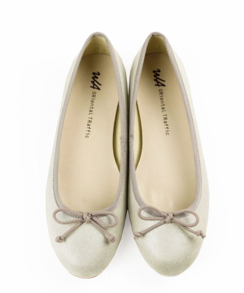 WA ORiental TRaffic（ダブルエーオリエンタルトラフィック）の「春夏★バレエシューズ★8604（バレエシューズ・レディース・シルバー/ブラック/ピンク/レッド/ブラック×ホワイト・39/38/42/41/40/34/35/37/36/43/33）」の14枚目の写真