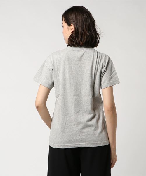 Lee（リー）の「＜Ｌｅｅ＞ポケットロゴＴシャツ（Tシャツ/カットソー・レディース・ホワイト/ネイビー/グレー・MEDIUM/SMALL）」の4枚目の写真