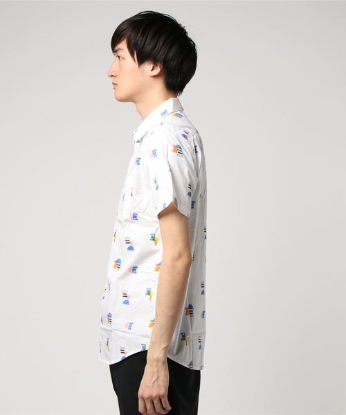 RVCA(ルーカ)の「RVCA メンズ 【MARGAUX】MARGO ショートスリーブシャツ(シャツ/ブラウス・メンズ・ホワイト・MEDIUM/SMALL)」の2枚目の写真