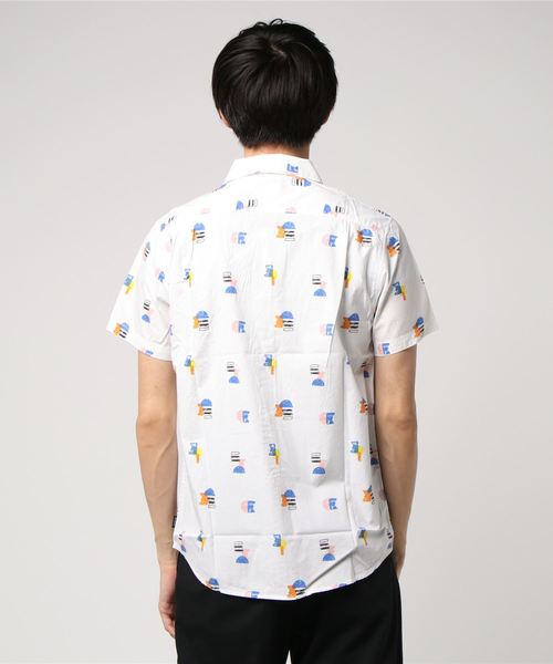 RVCA(ルーカ)の「RVCA メンズ 【MARGAUX】MARGO ショートスリーブシャツ(シャツ/ブラウス・メンズ・ホワイト・MEDIUM/SMALL)」の3枚目の写真