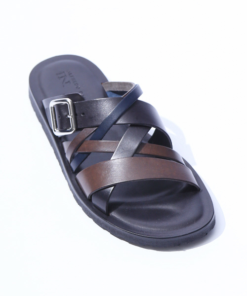 alfredoBANNISTER（アルフレッドバニスター）の「マルチクロスレザーサンダル（サンダル・メンズ・ブラック/ブラウン/ネイビー・39/40/41/42/43）」の18枚目の写真