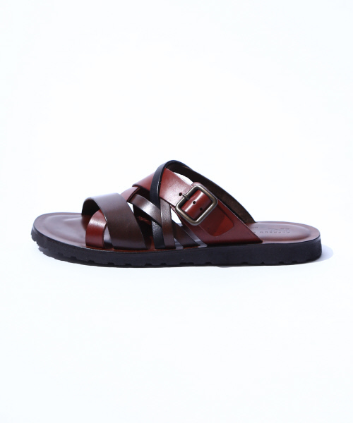 alfredoBANNISTER（アルフレッドバニスター）の「マルチクロスレザーサンダル（サンダル・メンズ・ブラック/ブラウン/ネイビー・39/40/41/42/43）」の7枚目の写真