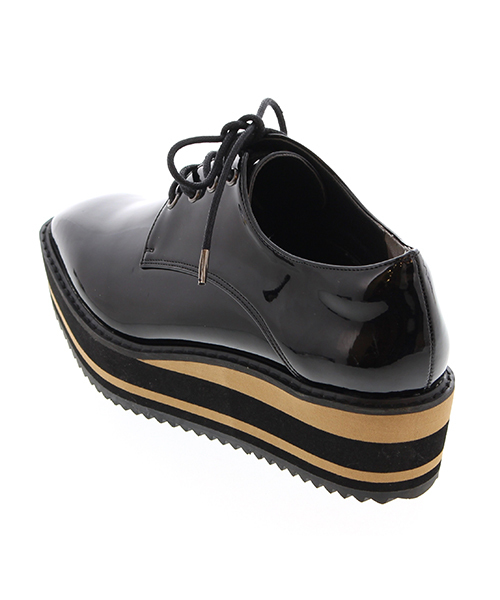 JELLY BEANS(ジェリービーンズ)の「【再入荷】厚底ラインソールマニッシュシューズ(204-2281)JELLY BEANS(ジェリービーンズ)(ドレスシューズ・レディース・ダークブラウン/ブラック・S/M/L)」の9枚目の写真