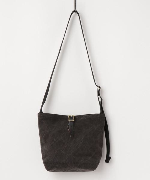 ARTS & CRAFTS(アーツアンドクラフト)の「アーツアンドクラフツ / #9 CANVAS 9号キャンバス / BUCKET SHOULDER バケットショルダー(ショルダーバッグ・メンズ・ブラック/オフホワイト/オリーブ/タン・FREE)」の3枚目の写真