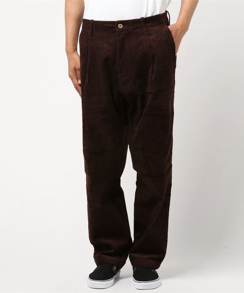 SEVENDAYS=SUNDAY（セブンデイズサンデイ）の「UO コーデュロイ TUCK PANTS（その他パンツ・メンズ・ベージュ/ブラウン・M/L）」の2枚目の写真