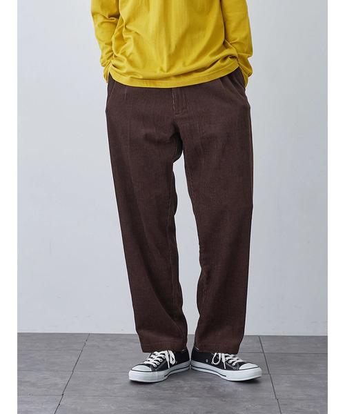 SEVENDAYS=SUNDAY（セブンデイズサンデイ）の「UO コーデュロイ TUCK PANTS（その他パンツ・メンズ・ベージュ/ブラウン・M/L）」の4枚目の写真