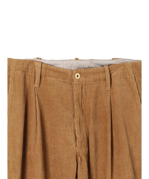 SEVENDAYS=SUNDAY（セブンデイズサンデイ）の「UO コーデュロイ TUCK PANTS（その他パンツ・メンズ・ベージュ/ブラウン・M/L）」の7枚目の写真