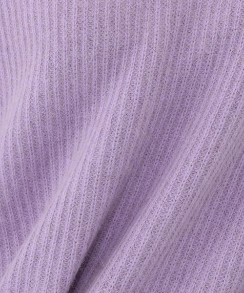 Jewel Changes（ジュエルチェンジズ）の「SMF FOX/W/NY バックDカン プルオーバー（ニット/セーター・レディース・グレー/ライム/ライトピンク/ライラック・FREE）」の12枚目の写真