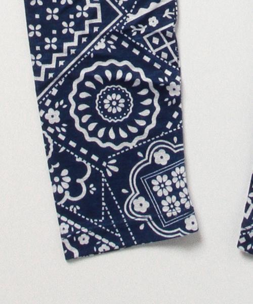 Healthknit(ヘルスニット)の「<WEB限定> Healthknit / バンダナ柄 レギンス(レギンス/スパッツ・メンズ・ネイビー/チャコールグレー/ミント・MEDIUM/LARGE)」の6枚目の写真