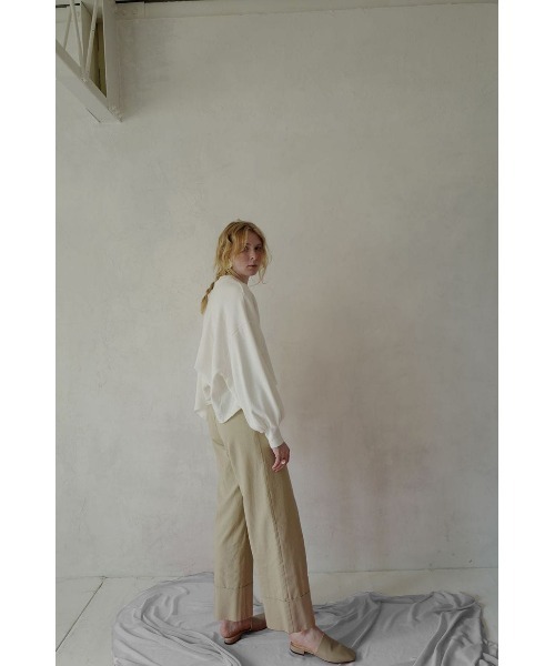 CLANE（クラネ）の「H/W ROLL UP WIDE PANTS（その他パンツ