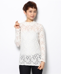 WEGO | WEGO/レースハイネックTシャツ(Tシャツ/カットソー)