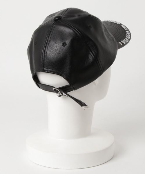 WEGO（ウィゴー）の「WEGO/バイザーロゴキャップ（キャップ・レディース・ホワイト/ブラック/ブラック系その他/レッド/ライトピンク/パープル/ライトパープル・FREE）」の8枚目の写真