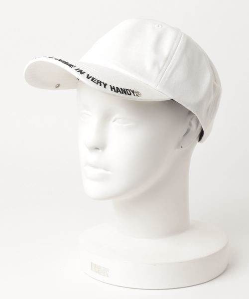 WEGO（ウィゴー）の「WEGO/バイザーロゴキャップ（キャップ・レディース・ホワイト/ブラック/ブラック系その他/レッド/ライトピンク/パープル/ライトパープル・FREE）」の9枚目の写真