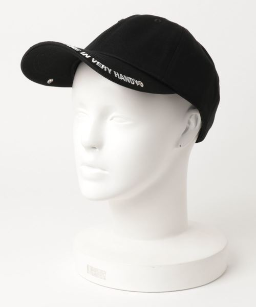 WEGO（ウィゴー）の「WEGO/バイザーロゴキャップ（キャップ・レディース・ホワイト/ブラック/ブラック系その他/レッド/ライトピンク/パープル/ライトパープル・FREE）」の10枚目の写真