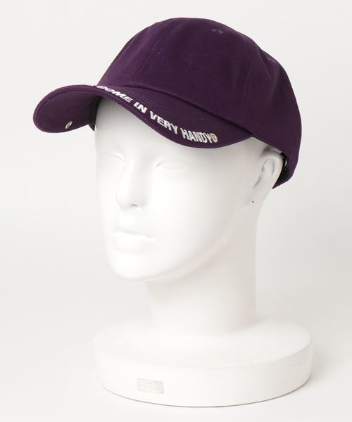 WEGO（ウィゴー）の「WEGO/バイザーロゴキャップ（キャップ・レディース・ホワイト/ブラック/ブラック系その他/レッド/ライトピンク/パープル/ライトパープル・FREE）」の12枚目の写真