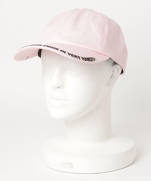 WEGO（ウィゴー）の「WEGO/バイザーロゴキャップ（キャップ・レディース・ホワイト/ブラック/ブラック系その他/レッド/ライトピンク/パープル/ライトパープル・FREE）」の14枚目の写真