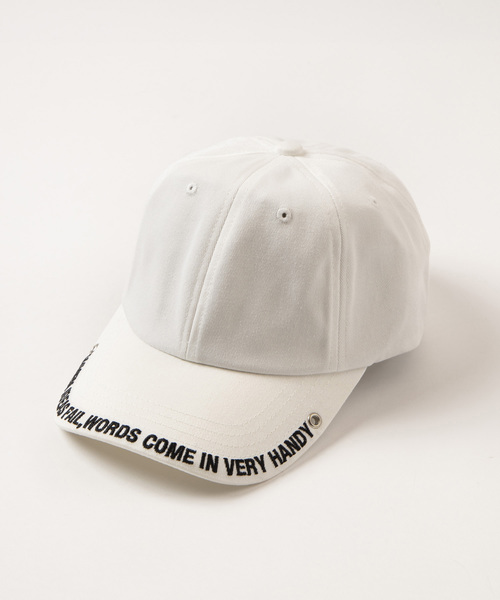 WEGO（ウィゴー）の「WEGO/バイザーロゴキャップ（キャップ・レディース・ホワイト/ブラック/ブラック系その他/レッド/ライトピンク/パープル/ライトパープル・FREE）」の19枚目の写真