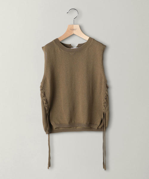 新品 UNITED ARROWS C/P フリンジ ノースリーブ ニット 新品 UNITED ARROWS C/P フリンジ ノースリーブ ニット BEAUTY&YOUTH