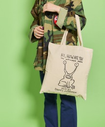 DANIEL JOHNSTON（ダニエルジョンストン）の「HI HOW ARE YOU CARRY ALL BAG / ハイハワユー キャリーオールバッグ（トートバッグ）」