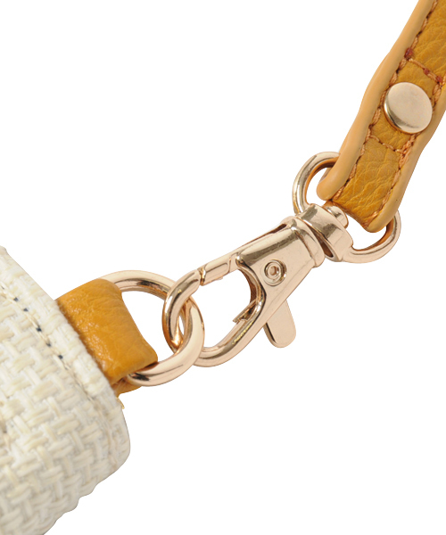 MILKFED.（ミルクフェド）の「MFD.×Laugoa "TROPICAL CLUTCH"　（クラッチバッグ/ヤシの木/トロピカル）（クラッチバッグ・レディース・ホワイト/ネイビー・ONESIZE）」の10枚目の写真