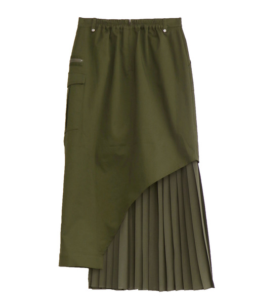 &g'aime（アンジェム）の「【&g'aime】チノプリーツロングタイトスカート（スカート・レディース・カーキ/サンドベージュ・FREE）」の14枚目の写真