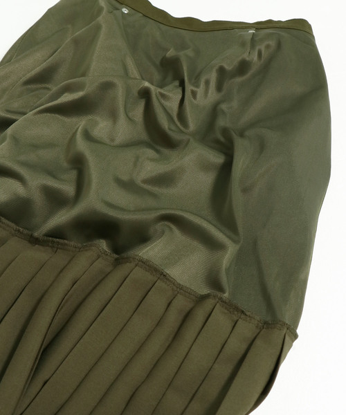 &g'aime（アンジェム）の「【&g'aime】チノプリーツロングタイトスカート（スカート・レディース・カーキ/サンドベージュ・FREE）」の16枚目の写真