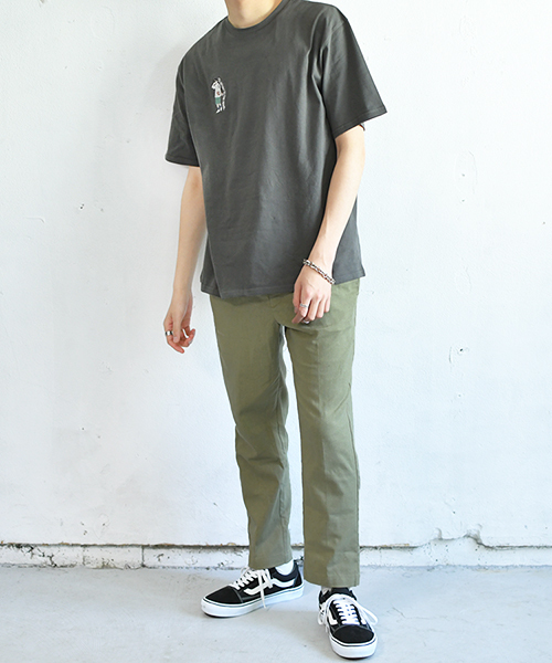 PairPair（ペアペア）の「男の子刺繍ビッグシルエットＴ（Tシャツ/カットソー・メンズ・ブラック/オフホワイト/ホワイト系その他/ホワイト・FREE）」の11枚目の写真